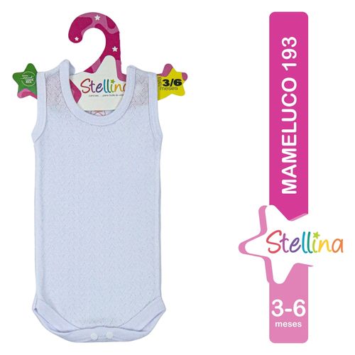 Mameluco 193 Stellina bebé - Talla 6 meses