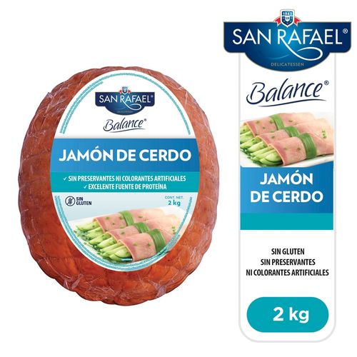 Jamon D Cerdo San Rafael Sele Nat 1 Kg