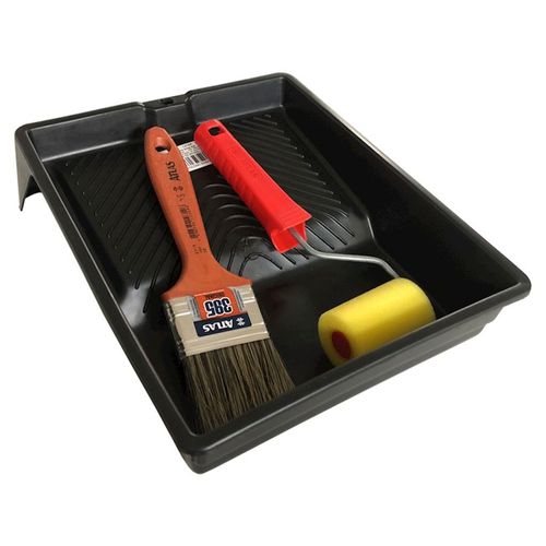 Kit para pintar Atlas, mini bandeja -3 pzas