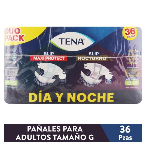 Tena Slip Maxi Protect Y Noct G 36ea