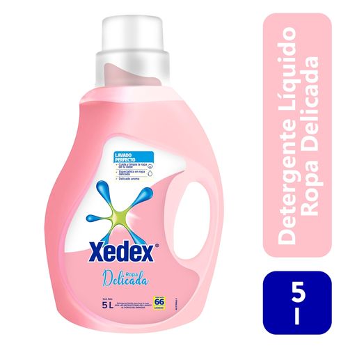 Detergente Líquido Xedex para ropa delicada -5L