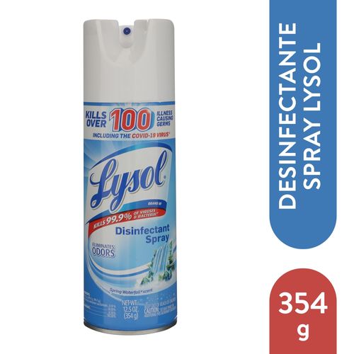 Aerosol Desinfectante Lysol Spring Waterfall - 354gr