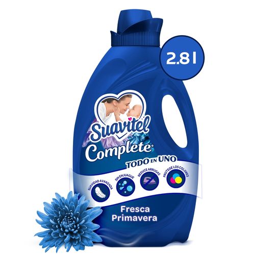 Suavizante de Telas Suavitel, Complete Fresca Primavera -2.8L