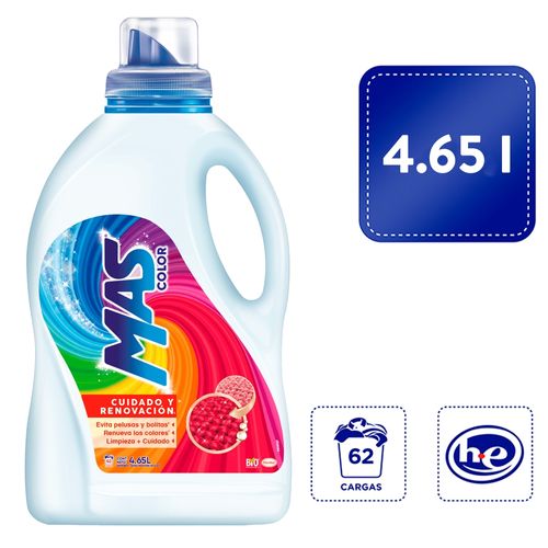 Detergente Líquido Mas Color -4650 ml