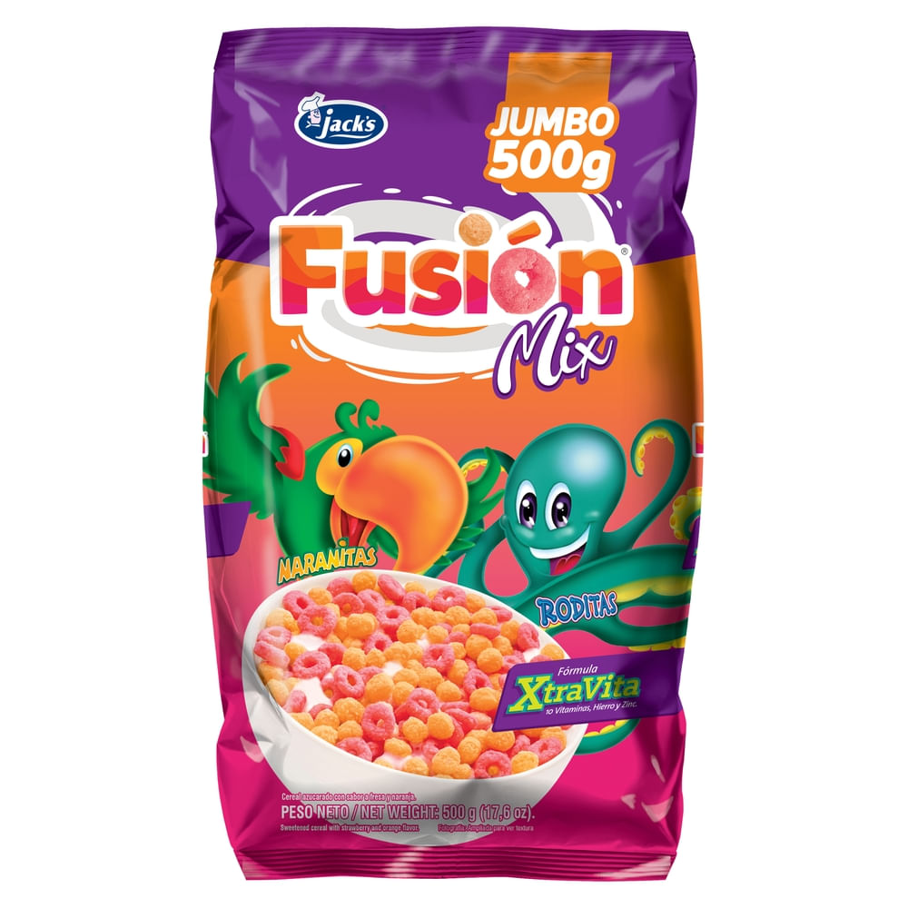Comprar Cereal Fusion Mix Jack´S - 500Grs | Walmart Costa Rica