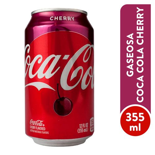 Coca Cola Sabor Cherry 355ml