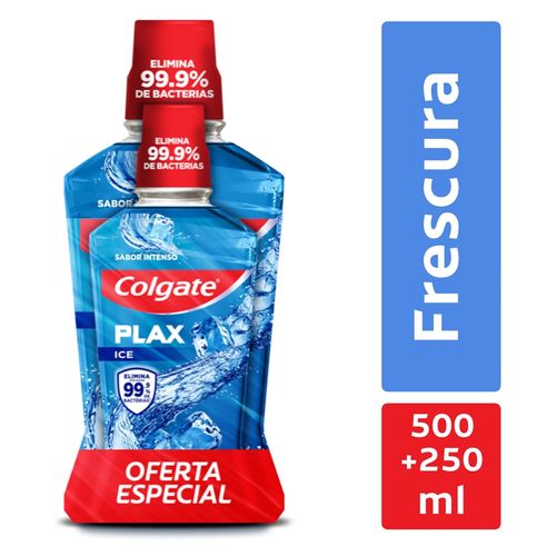 Enjuague Bucal Colgate Plax Ice -500 ml/ 250 ml