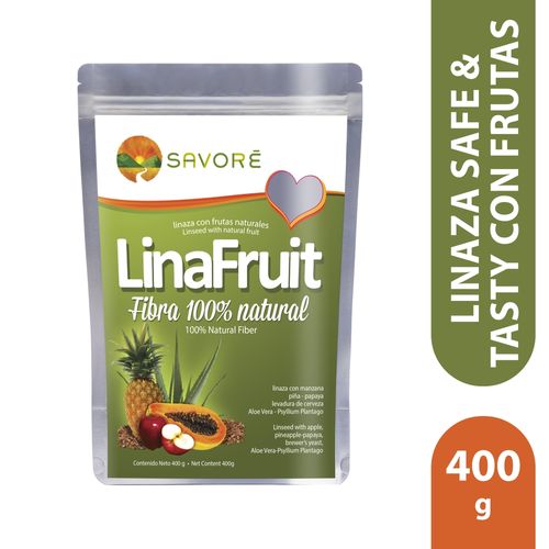 Linaza Safe & Tasty Con Frutas - 400 g