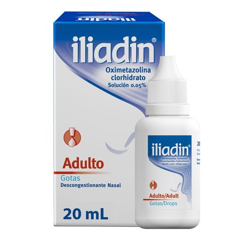 Descongestionante Nasal 3 Iliadin Adulto Gotas -20 ml