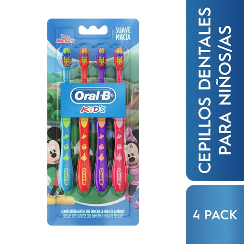 Oral B Cepillo Kids Mickey 4ea