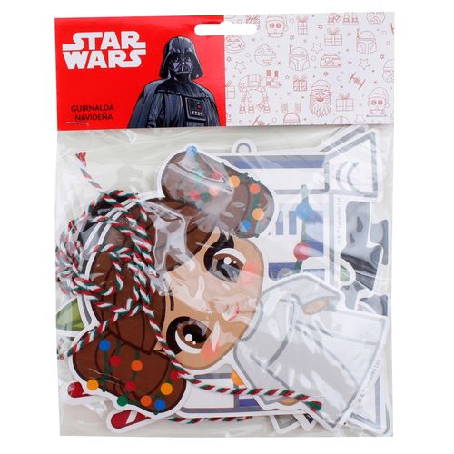 Guirnalda Star War Decorativo Navidad 1.5mts