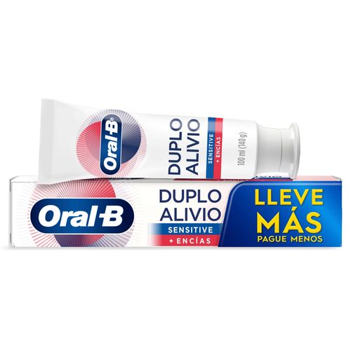 Pasta Dental Oral-B Duplo Alivio 100 ml