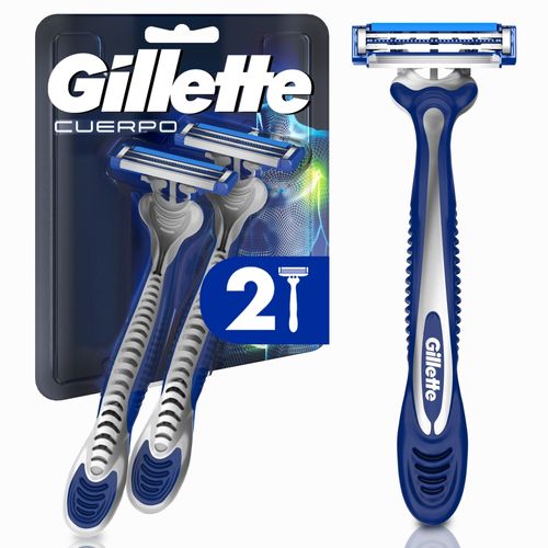 Rasuradora Gillette Cuerpo para la Zona Íntima y el Cuerpo, 2 Uds