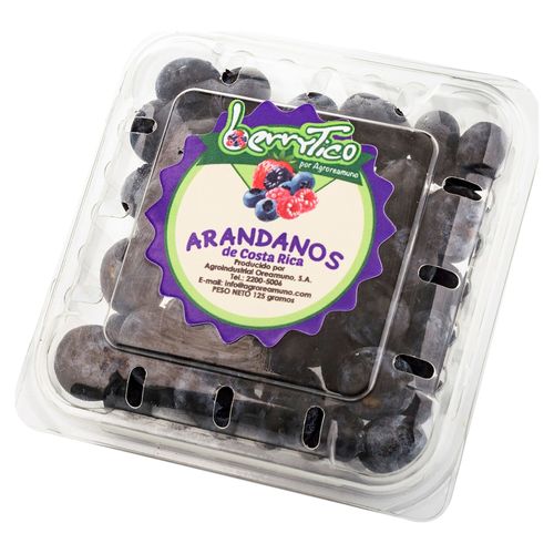 Arándanos Hortifruti empacado - 125 g