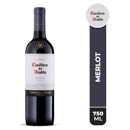 Vino Casillero Del Diablo Merlot - 750Ml