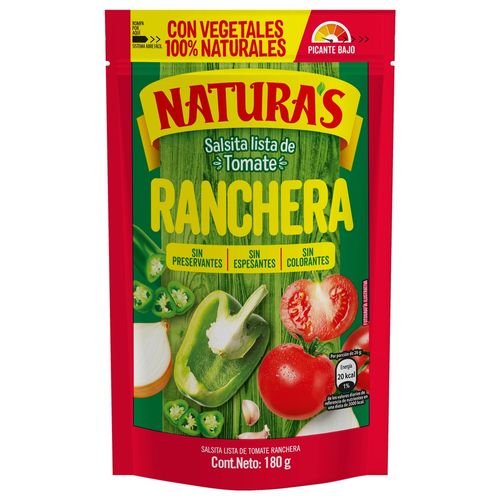 Salsa Tomate Naturas Ranchera - 200g