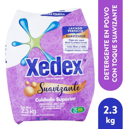 Detergente Xedex, Suavizante Pétalos De Violeta - 2.3 kg