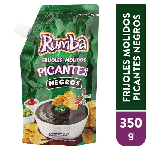 Frijol Rumba molido negro picante - 350 g