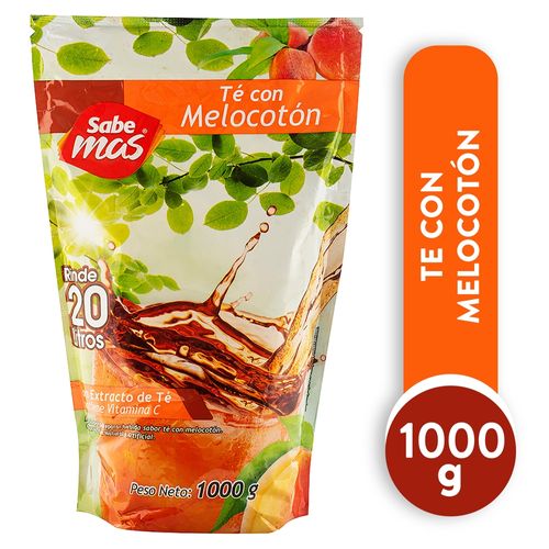 Bebida En Polvo Sabemas, Té Con Melocotón- 1000g