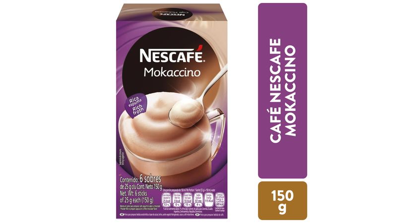 Nescafe cappuccino moka hotsell