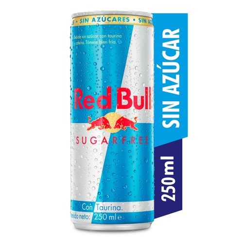 Bebida Energizante Red Bull Libre de Azúcar - 250ml