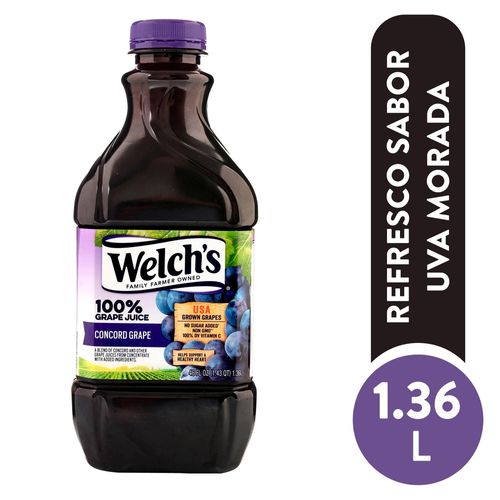 Jugo De Uva Welchs Pet - 1.36 L