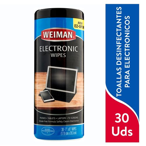 Limp Weiman Toalla P Equipo Electr 30Uds