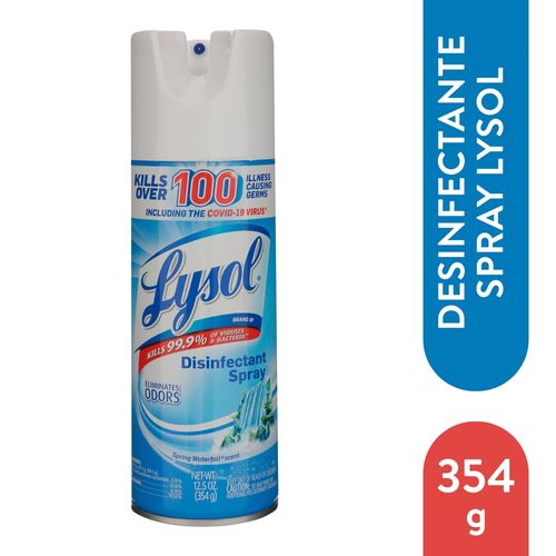 Aerosol Desinfectante Lysol Spring Waterfall - 354gr