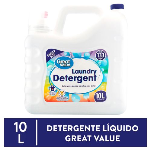 Detergente líquido Great, Value -10 litros