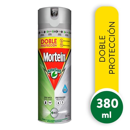Insecticida Mortein Doble Protección Aerosol -380ml