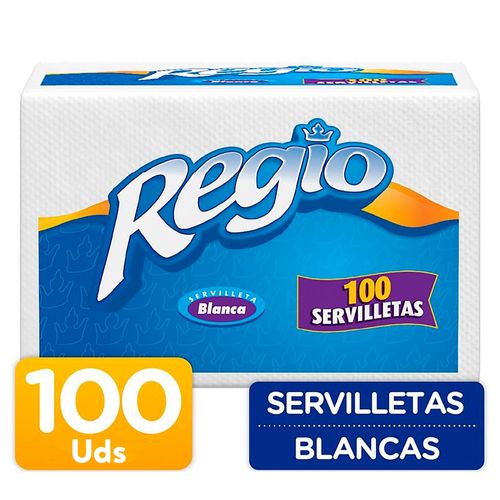 Servilletas Regio de Papel  -100 Hojas