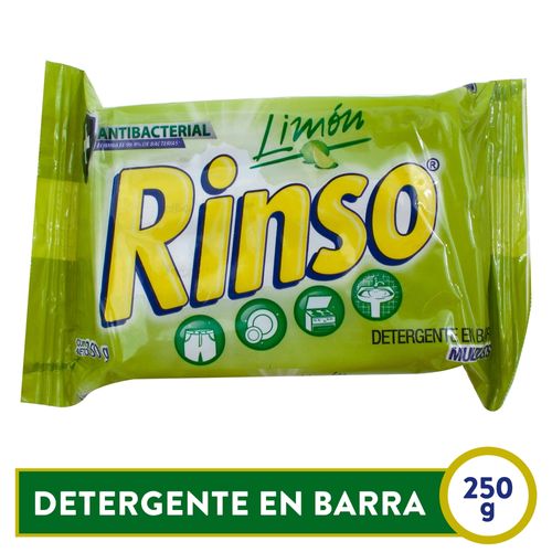 Lavaplato Rinso, en Barra Limón -250g