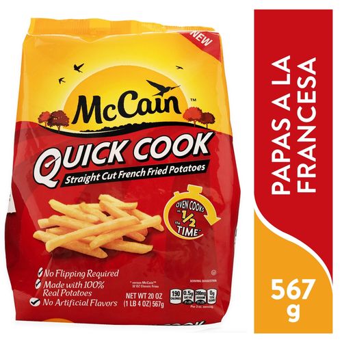 Papas Mccain Quick Cook Battered Straight Cut -20oz