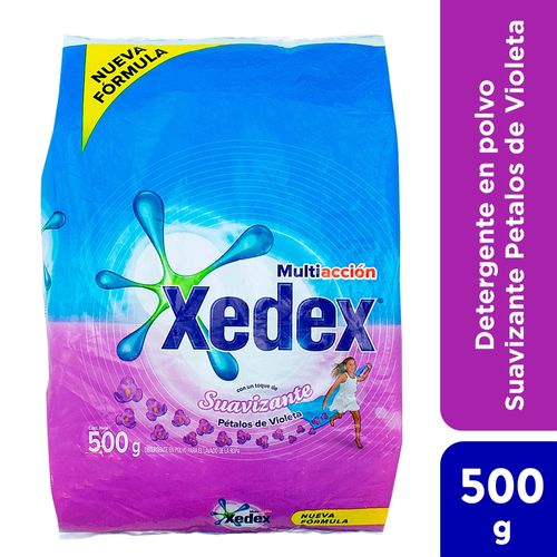 Detergente en polvo Xedex suavizante pétalos de violeta - 400 g