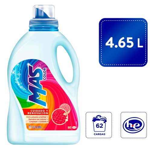 Detergente Líquido Mas Color -4650 ml