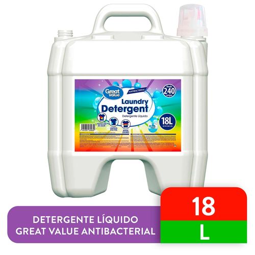 Detergente Líquido Great Value -18000ml