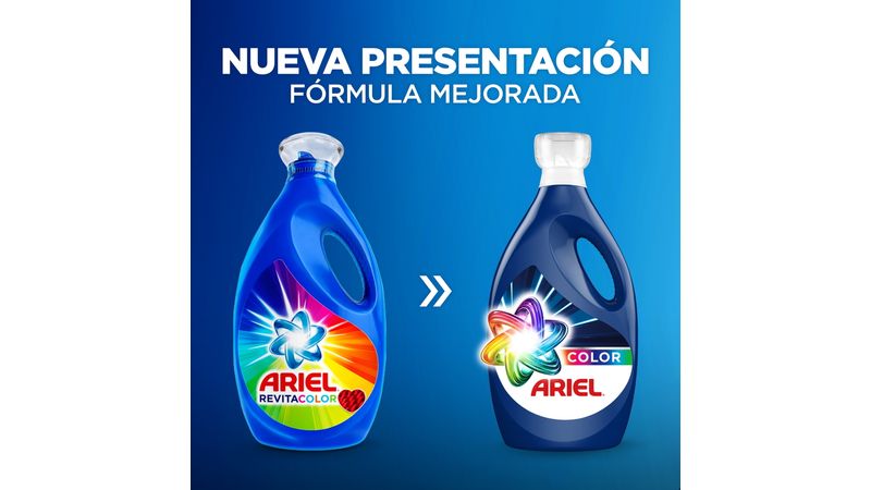 Comprar Detergente Líquido Ariel Color remueve manchas y cuida el - Main Image