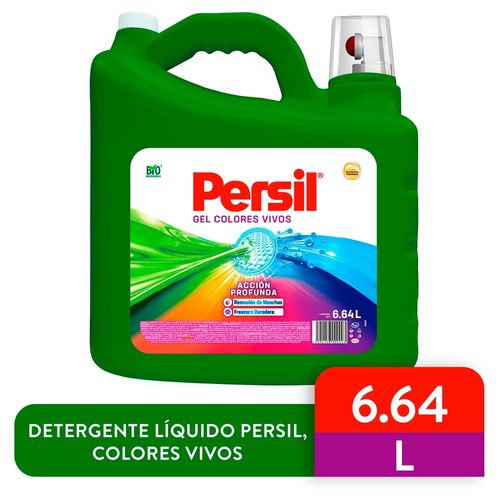 Detergente líquido Persil, colores vivos -6640ml