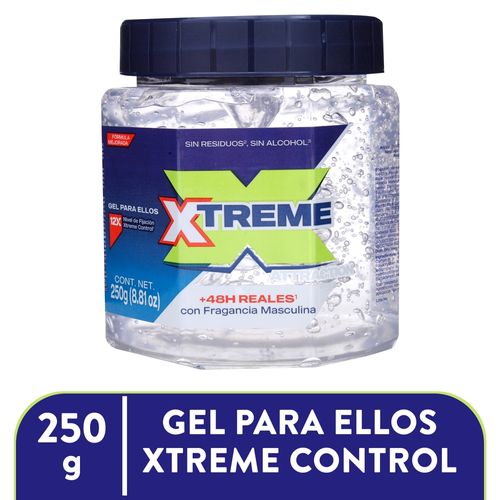 Gel para el cabello Xtreme hombre sin alcohol - 250 g