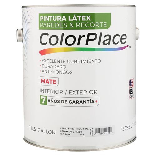 Pintura acrilica Lanco 7 años de garantía, tint galon