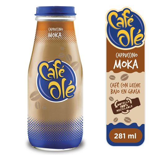 Bebida Café Ole Moka Cappuccino - 281 ml