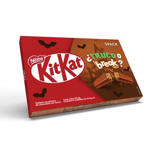 Chocolate Kit Kat Caja Halloween