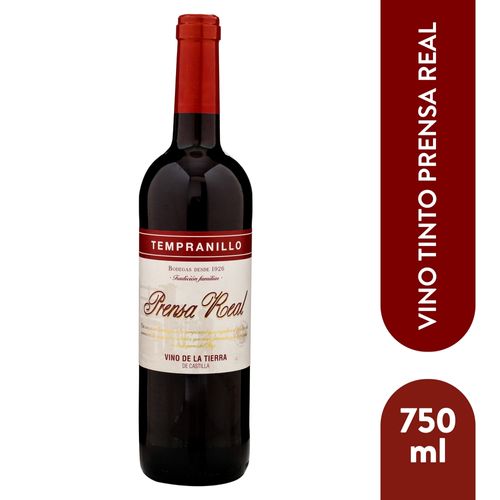 Vino Tinto Prensa Real -750ml