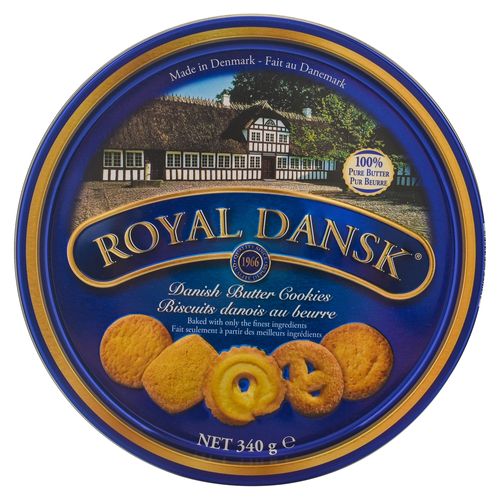 Galleta mantequilla Royal Dansk lata - 340 g