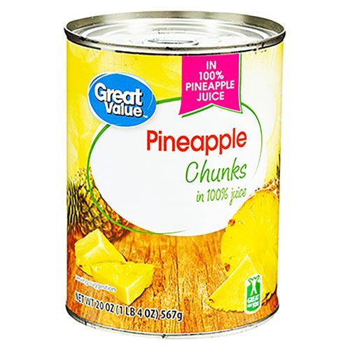 Piña Great Value Rebanadas En Lata - 567 g