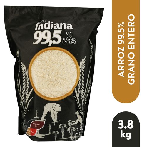 Arroz Indiana 99,5% grano entero - 3.8 kg