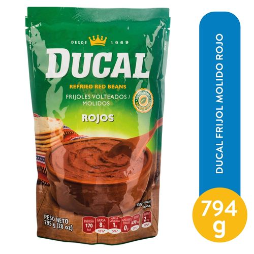 Frijol molido Ducal rojos doypack - 795 g