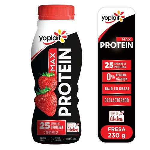 Yogurt Yoplait fresa semidescremado - 230 g