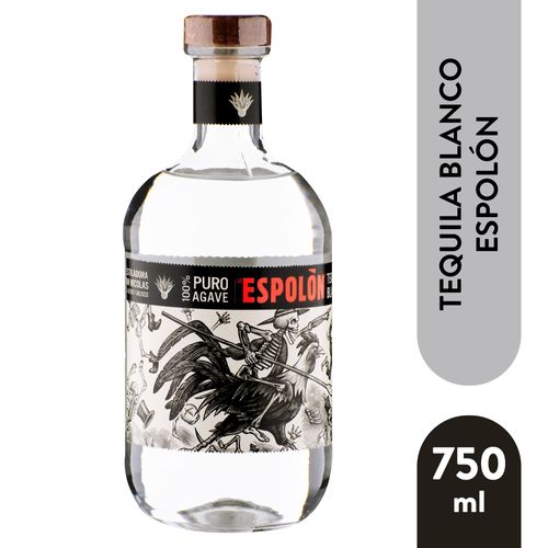 Tequila Blanco El Espolon -750 ml