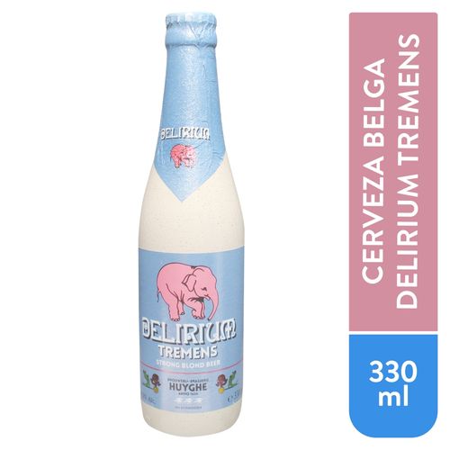 Cerveza Delirium tremens en botella - 330 ml